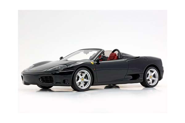 FERRARI 360 MODENA SPIDER MANUAL GEAR GLOSS BLACK - BORDEAUX / ФЕРРАРИ 360 СПАЙДЕР МЕХАНИКА ГЛОСС 1:18 БОРДОВЫЙ — фото 3