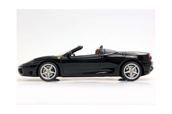 FERRARI 360 MODENA SPIDER MANUAL GEAR GLOSS BLACK - BORDEAUX / ФЕРРАРИ 360 СПАЙДЕР МЕХАНИКА ГЛОСС 1:18 БОРДОВЫЙ — фото 5
