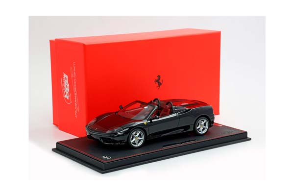 FERRARI 360 MODENA SPIDER MANUAL GEAR GLOSS BLACK - BORDEAUX / ФЕРРАРИ 360 СПАЙДЕР МЕХАНИКА ГЛОСС 1:18 БОРДОВЫЙ — фото 10