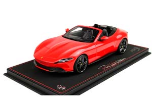 FERRARI ROMA SPIDER OPEN ROOF 2024 ROSSO CORSA 322 RED / ФЕРРАРИ РОМА КРАСНЫЙ (С БОКСОМ)