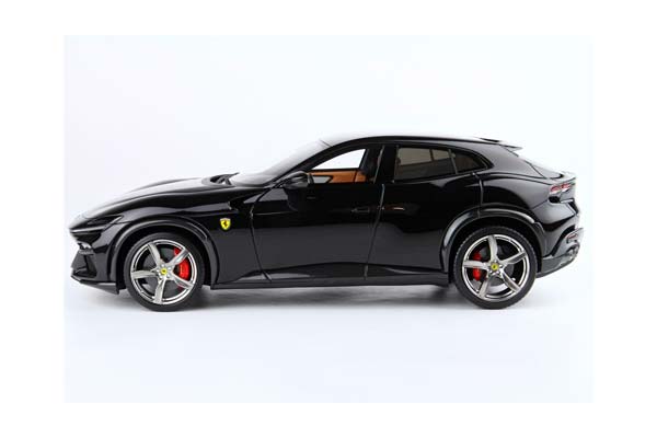 FERRARI PUROSANGUE - PANORAMIC ROOF NERO PUROSANGUE - ITALIAN FLAG - RED BASE / ФЕРРАРИ ПУРОСАНГВЕ 1:18 КРАСНЫЙ — фото 3