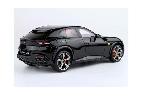 FERRARI PUROSANGUE - PANORAMIC ROOF NERO PUROSANGUE - ITALIAN FLAG - RED BASE / ФЕРРАРИ ПУРОСАНГВЕ 1:18 КРАСНЫЙ — фото 5