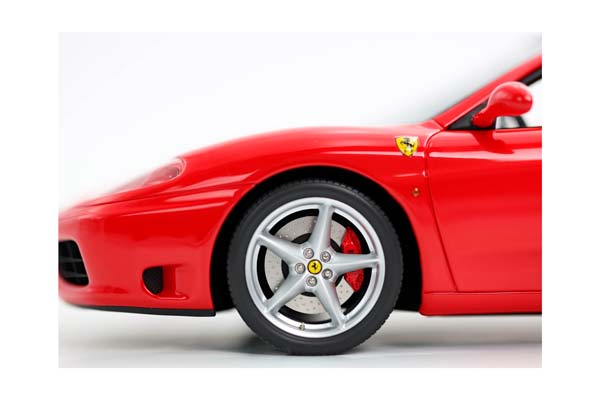 FERRARI 360 MODENA SPIDER AUTOMATIC GEAR ROSSO CORSA - BEIGE / ФЕРРАРИ 360 СПАЙДЕР АВТОМАТ 1:18 КРАСНЫЙ — фото 9