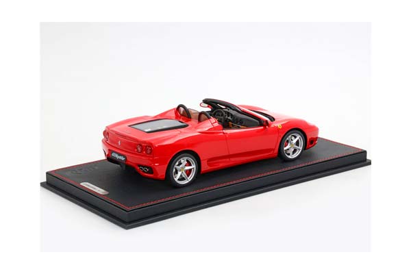 FERRARI 360 MODENA SPIDER AUTOMATIC GEAR ROSSO CORSA - BEIGE / ФЕРРАРИ 360 СПАЙДЕР АВТОМАТ 1:18 КРАСНЫЙ — фото 2