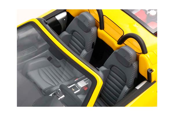 FERRARI 360 MODENA SPIDER AUTOMATIC GEAR GIALLO MODENA - BLACK / ФЕРРАРИ 360 СПАЙДЕР АВТОМАТ 1:18 ЖЕЛТЫЙ — фото 8