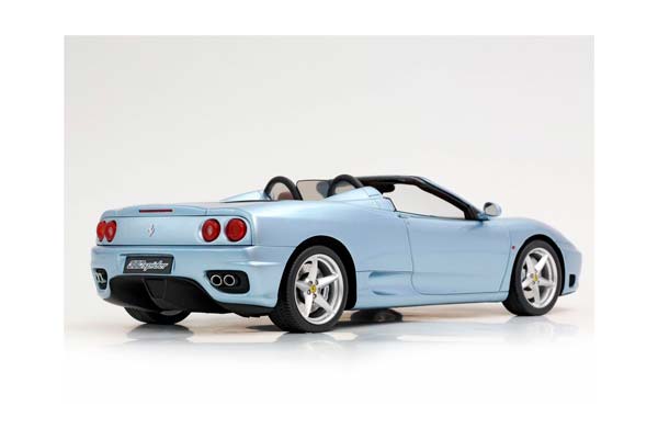 FERRARI 360 MODENA SPIDER AUTOMATIC GEAR GRIGIO ALLOY - BEIGE / ФЕРРАРИ 360 СПАЙДЕР АВТОМАТ 1:18 СЕРЫЙ — фото 4
