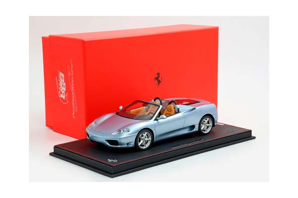 FERRARI 360 MODENA SPIDER AUTOMATIC GEAR GRIGIO ALLOY - BEIGE / ФЕРРАРИ 360 СПАЙДЕР АВТОМАТ 1:18 СЕРЫЙ — фото 10