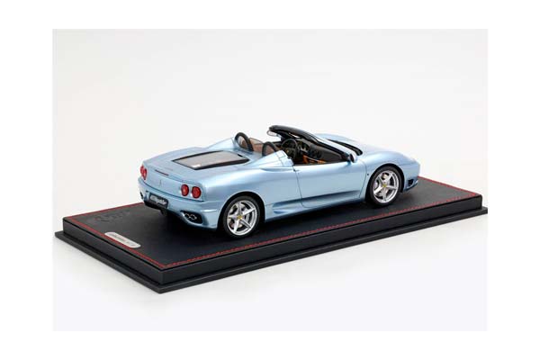 FERRARI 360 MODENA SPIDER AUTOMATIC GEAR GRIGIO ALLOY - BEIGE / ФЕРРАРИ 360 СПАЙДЕР АВТОМАТ 1:18 СЕРЫЙ — фото 2