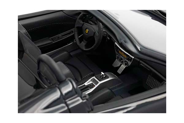FERRARI 360 MODENA SPIDER AUTOMATIC GEAR GLOSS BLACK - BLACK / ФЕРРАРИ 360 СПАЙДЕР АВТОМАТ ГЛОСС 1:18 ЧЕРНЫЙ — фото 4