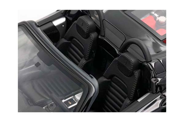 FERRARI 360 MODENA SPIDER AUTOMATIC GEAR GLOSS BLACK - BLACK / ФЕРРАРИ 360 СПАЙДЕР АВТОМАТ ГЛОСС 1:18 ЧЕРНЫЙ — фото 6