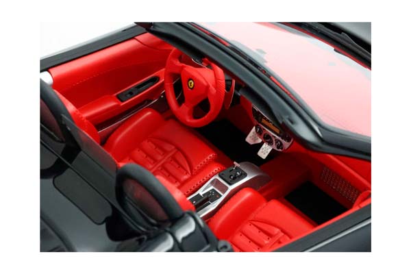 FERRARI 360 MODENA SPIDER AUTOMATIC GEAR GLOSS BLACK - ROSSO CARTIER INTERIOR / ФЕРРАРИ 360 СПАЙДЕР АВТОМАТ ГЛОСС 1:18 КРАСНЫЙ — фото 6