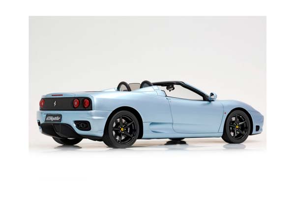 FERRARI 360 MODENA SPIDER AUTOMATIC GEAR GRIGIO ALLOY - BORDEAUX INTERIOR - CHALLENGE BACK GRID / ФЕРРАРИ 360 СПАЙДЕР АВТОМАТ 1:18 БОРДОВЫЙ — фото 5