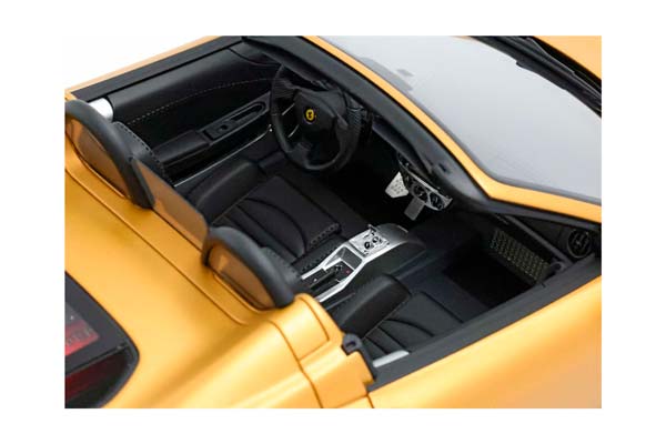 FERRARI 360 MODENA SPIDER AUTOMATIC GEAR MATT GOLD - BLACK - CHALLENGE BACK GRID / ФЕРРАРИ 360 СПАЙДЕР АВТОМАТ МАТТ 1:18 ЧЕРНЫЙ — фото 4