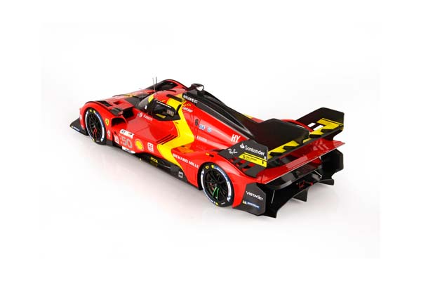 FERRARI 499P CAR N. 50 2023 FUOCO-MOLINA-NIELSEN / ФЕРРАРИ 499П АВТОМОБИЛЬ № 50 2023 -МОЛИНА-НИЕЛСЕН 1:18 — фото 3