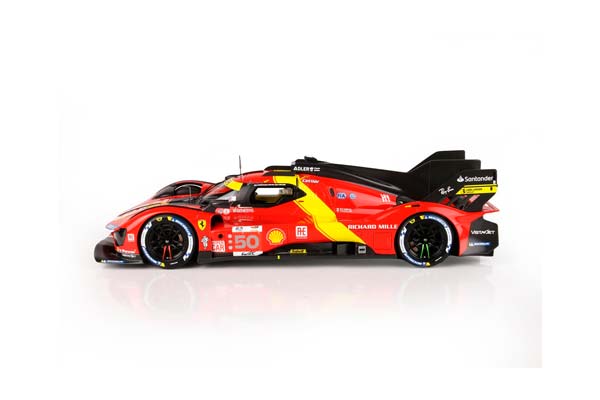 FERRARI 499P CAR N. 50 2023 FUOCO-MOLINA-NIELSEN / ФЕРРАРИ 499П АВТОМОБИЛЬ № 50 2023 -МОЛИНА-НИЕЛСЕН 1:18 — фото 4