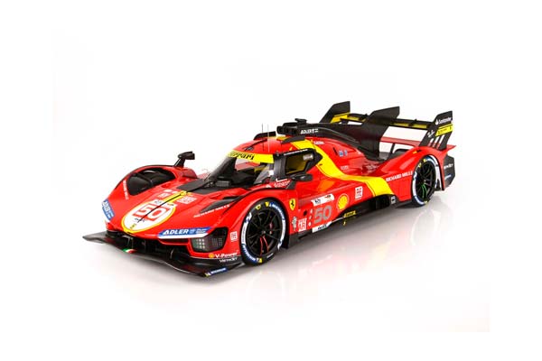FERRARI 499P CAR N. 50 2023 FUOCO-MOLINA-NIELSEN / ФЕРРАРИ 499П АВТОМОБИЛЬ № 50 2023 -МОЛИНА-НИЕЛСЕН 1:18 — фото 6