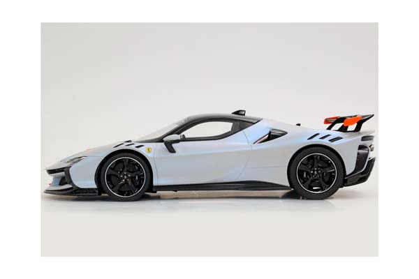 FERRARI SF90 XX STRADALE ONDA MARINA AND BLACK ROOF / ФЕРРАРИ СФ90 КСКС СТРАДАЛЕ ОНДА МАРИНА РООФ 1:18 ЧЕРНЫЙ — фото 3
