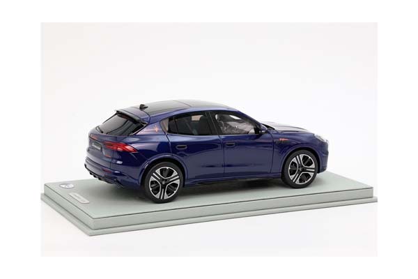 MASERATI GRECALE FOLGORE 2022 BLUE INTENSO / МАЗЕРАТИ ГРЕКАЛЕ ФОЛЬГОРЕ 2022 ИНТЕНСО 1:18 СИНИЙ — фото 3