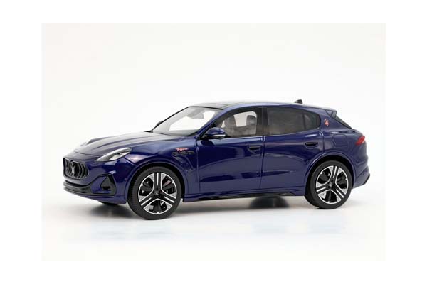 MASERATI GRECALE FOLGORE 2022 BLUE INTENSO / МАЗЕРАТИ ГРЕКАЛЕ ФОЛЬГОРЕ 2022 ИНТЕНСО 1:18 СИНИЙ — фото 5