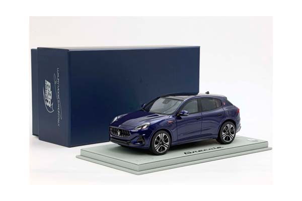 MASERATI GRECALE FOLGORE 2022 BLUE INTENSO / МАЗЕРАТИ ГРЕКАЛЕ ФОЛЬГОРЕ 2022 ИНТЕНСО 1:18 СИНИЙ — фото 10