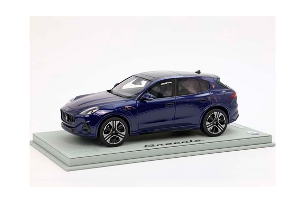 MASERATI GRECALE FOLGORE 2022 BLUE INTENSO / МАЗЕРАТИ ГРЕКАЛЕ ФОЛЬГОРЕ 2022 ИНТЕНСО 1:18 СИНИЙ