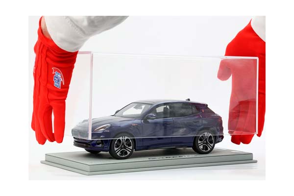 MASERATI GRECALE FOLGORE 2022 BLUE INTENSO / МАЗЕРАТИ ГРЕКАЛЕ ФОЛЬГОРЕ 2022 ИНТЕНСО 1:18 СИНИЙ — фото 2