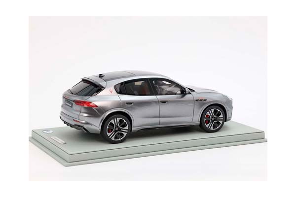 MASERATI GRECALE FOLGORE 2022 GREY LAVA / МАЗЕРАТИ ГРЕКАЛЕ ФОЛЬГОРЕ 2022 ЛАВА 1:18 СЕРЫЙ — фото 3