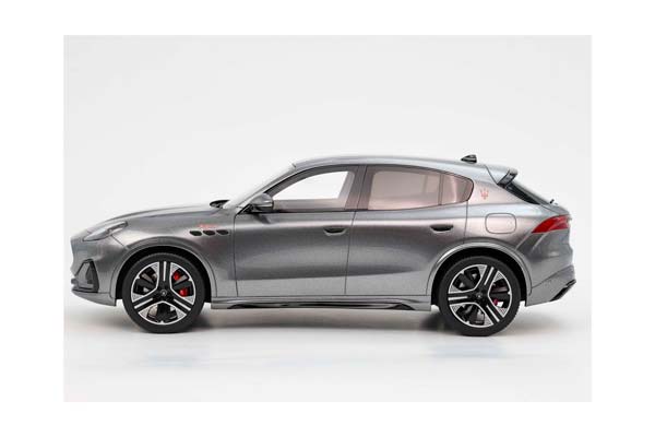 MASERATI GRECALE FOLGORE 2022 GREY LAVA / МАЗЕРАТИ ГРЕКАЛЕ ФОЛЬГОРЕ 2022 ЛАВА 1:18 СЕРЫЙ — фото 6
