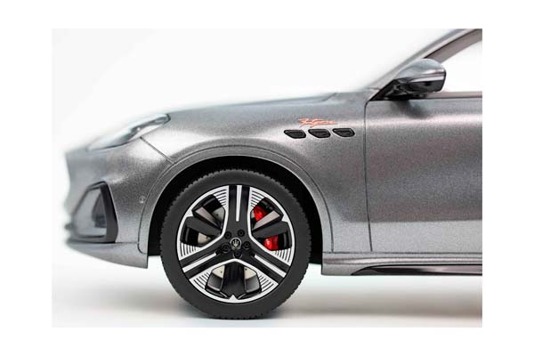 MASERATI GRECALE FOLGORE 2022 GREY LAVA / МАЗЕРАТИ ГРЕКАЛЕ ФОЛЬГОРЕ 2022 ЛАВА 1:18 СЕРЫЙ — фото 7