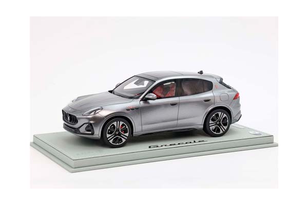 MASERATI GRECALE FOLGORE 2022 GREY LAVA / МАЗЕРАТИ ГРЕКАЛЕ ФОЛЬГОРЕ 2022 ЛАВА 1:18 СЕРЫЙ