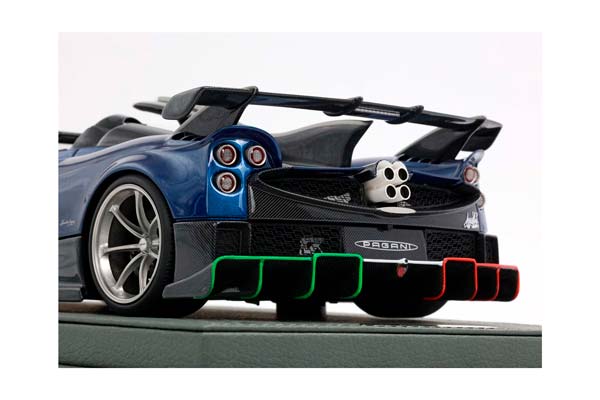 PAGANI IMOLA ROADSTER DARK BLUE / ПАГАНИ ИМОЛА РОДСТЕР ДАРК 1:18 СИНИЙ — фото 9