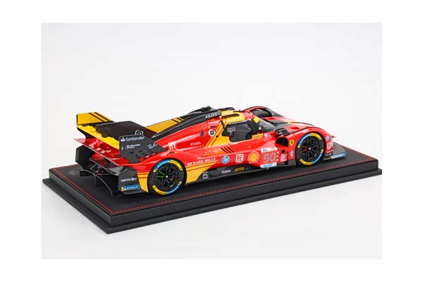 FERRARI 499P CAR N. 50 - WINNER LE MANS 2024 DRIVERS FUOCO NIELSEN MOLINA / ФЕРРАРИ 499П АВТОМОБИЛЬ № 50 2024 1:18 — фото 2