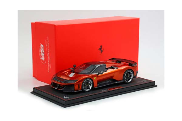 FERRARI F80 CARBON OPTIONAL RAME MICA AND CARBON-SILVER WHEELS / ФЕРРАРИ Ф80 КАРБОН ОПТИОНАЛ МИКА КАРБОН- КОЛЕСА 1:18 СЕРЕБРИСТЫЙ — фото 6