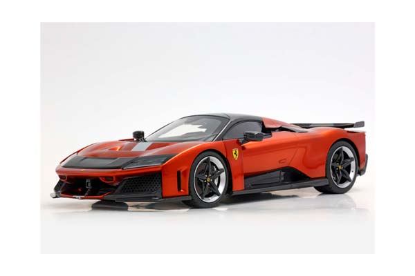 FERRARI F80 CARBON OPTIONAL RAME MICA AND CARBON-SILVER WHEELS / ФЕРРАРИ Ф80 КАРБОН ОПТИОНАЛ МИКА КАРБОН- КОЛЕСА 1:18 СЕРЕБРИСТЫЙ — фото 8