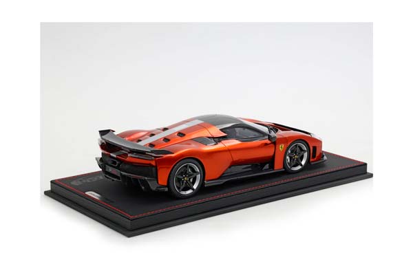 FERRARI F80 CARBON OPTIONAL RAME MICA AND CARBON-SILVER WHEELS / ФЕРРАРИ Ф80 КАРБОН ОПТИОНАЛ МИКА КАРБОН- КОЛЕСА 1:18 СЕРЕБРИСТЫЙ — фото 2