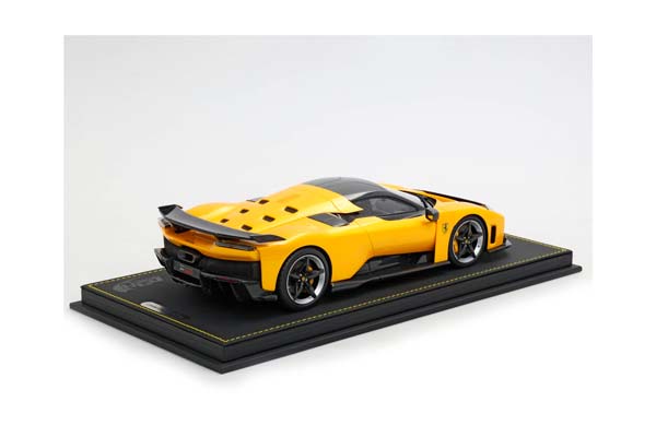 FERRARI F80 GIALLO TRISTRATO YELLOW BRAKES AND BICOLOR RIMS / ФЕРРАРИ Ф80 ТРИСТРАТО БРАКЕС БИКОЛОР ДИСКИ 1:18 ЖЕЛТЫЙ — фото 3