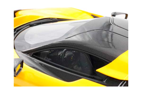 FERRARI F80 GIALLO TRISTRATO YELLOW BRAKES AND BICOLOR RIMS / ФЕРРАРИ Ф80 ТРИСТРАТО БРАКЕС БИКОЛОР ДИСКИ 1:18 ЖЕЛТЫЙ — фото 6
