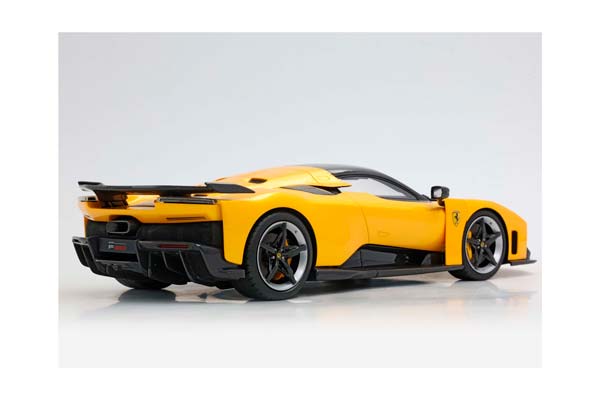 FERRARI F80 GIALLO TRISTRATO YELLOW BRAKES AND BICOLOR RIMS / ФЕРРАРИ Ф80 ТРИСТРАТО БРАКЕС БИКОЛОР ДИСКИ 1:18 ЖЕЛТЫЙ — фото 8