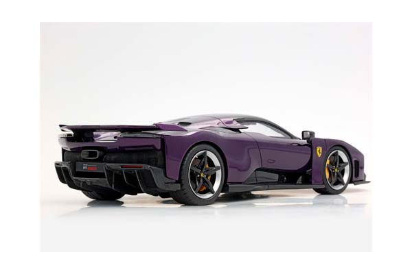 FERRARI F80 CARBON OPTIONAL VIOLA HONG KONG / ФЕРРАРИ Ф80 КАРБОН ОПТИОНАЛ ХОНГ КОНГ 1:18 ЧЕРНЫЙ — фото 17
