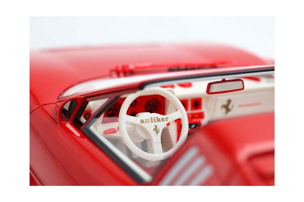 FERRARI 512 BB TARGA ANLIKER 1984 ROSSO CORSA / ФЕРРАРИ 512 ББ ТАРГА АНЛИКЕР 1984 1:18 КРАСНЫЙ — фото 7