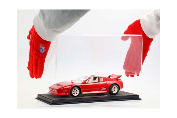 FERRARI 512 BB TARGA ANLIKER 1984 ROSSO CORSA / ФЕРРАРИ 512 ББ ТАРГА АНЛИКЕР 1984 1:18 КРАСНЫЙ — фото 2
