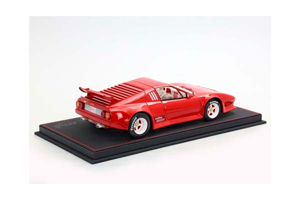 FERRARI 512 BB TARGA ANLIKER 1984 ROSSO CORSA WITH ROOF / ФЕРРАРИ 512 ББ ТАРГА АНЛИКЕР 1984 РООФ 1:18 КРАСНЫЙ — фото 3
