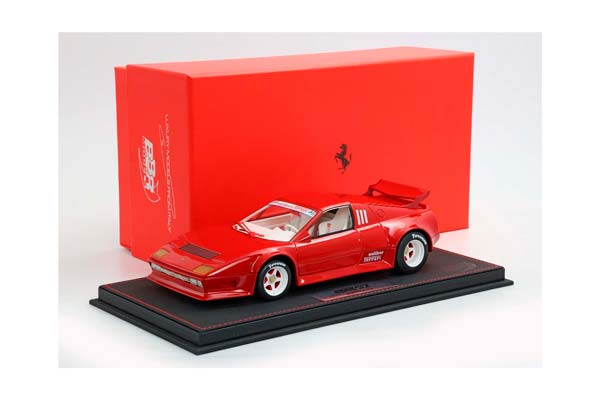 FERRARI 512 BB TARGA ANLIKER 1984 ROSSO CORSA WITH ROOF / ФЕРРАРИ 512 ББ ТАРГА АНЛИКЕР 1984 РООФ 1:18 КРАСНЫЙ — фото 10