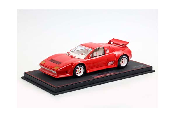 FERRARI 512 BB TARGA ANLIKER 1984 ROSSO CORSA WITH ROOF / ФЕРРАРИ 512 ББ ТАРГА АНЛИКЕР 1984 РООФ 1:18 КРАСНЫЙ