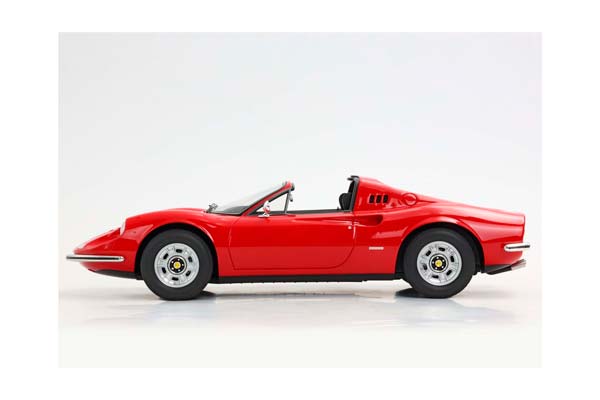 FERRARI DINO 246 GTS 1972 GENEVE SHOW 1972 ROSSO CORSA 322 / ФЕРРАРИ 246 ГТС 1972 ГЕНЕВЕ СХОВ 1972 322 1:18 КРАСНЫЙ — фото 3