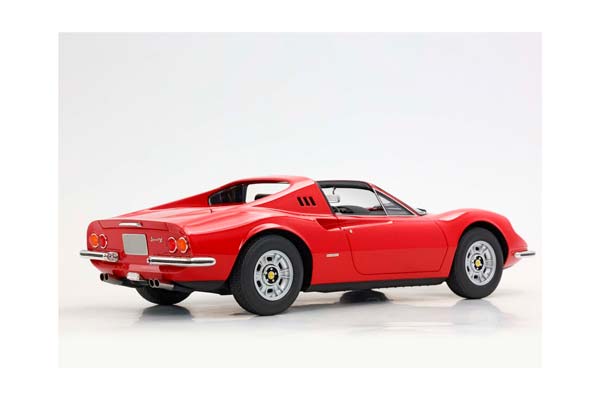 FERRARI DINO 246 GTS 1972 GENEVE SHOW 1972 ROSSO CORSA 322 / ФЕРРАРИ 246 ГТС 1972 ГЕНЕВЕ СХОВ 1972 322 1:18 КРАСНЫЙ — фото 5