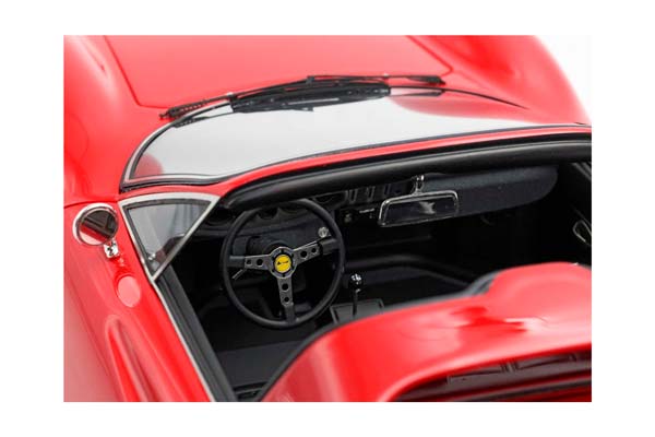 FERRARI DINO 246 GTS 1972 GENEVE SHOW 1972 ROSSO CORSA 322 / ФЕРРАРИ 246 ГТС 1972 ГЕНЕВЕ СХОВ 1972 322 1:18 КРАСНЫЙ — фото 7