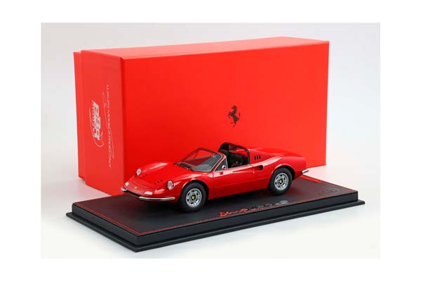 FERRARI DINO 246 GTS 1972 GENEVE SHOW 1972 ROSSO CORSA 322 / ФЕРРАРИ 246 ГТС 1972 ГЕНЕВЕ СХОВ 1972 322 1:18 КРАСНЫЙ — фото 10