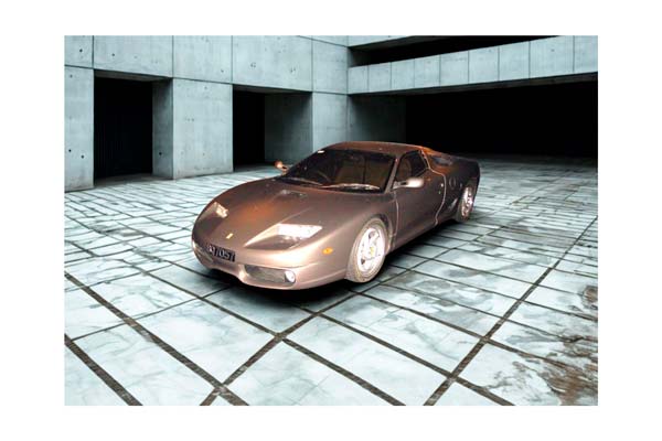 FERRARI FX 1995 GRAY / ФЕРРАРИ ФКС 1995 1:18 СЕРЫЙ