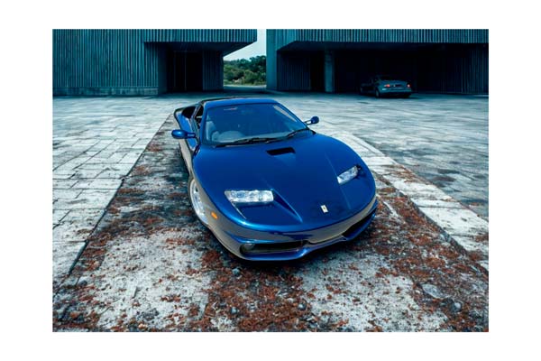 FERRARI FX 1995 METALLIC BLUE / ФЕРРАРИ ФКС 1995 МЕТАЛЛИК 1:18 СИНИЙ — фото 1